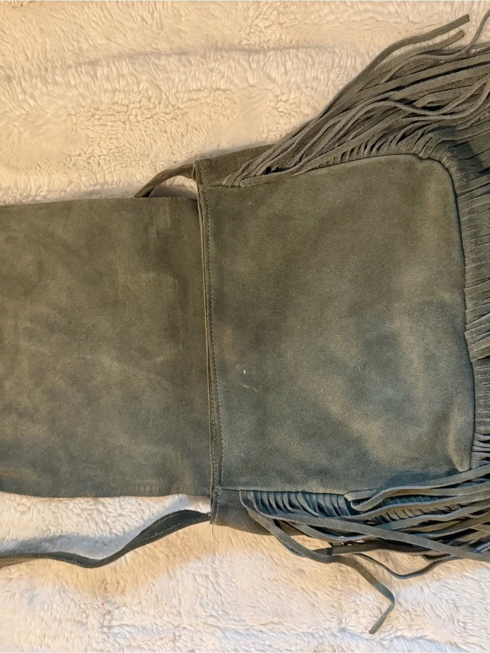 Prune soft suede